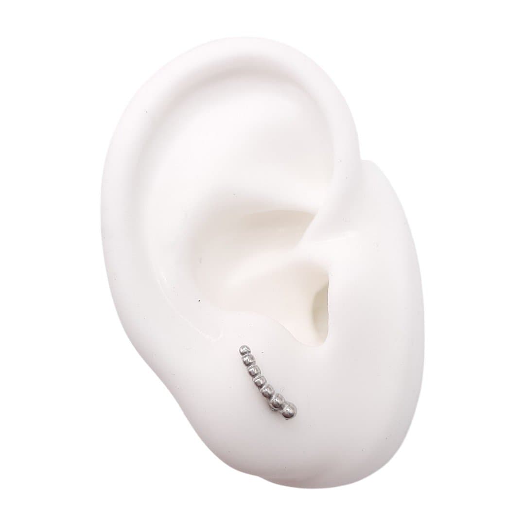 Brinco Ear Cuff Bolinha Mini miniatura 2