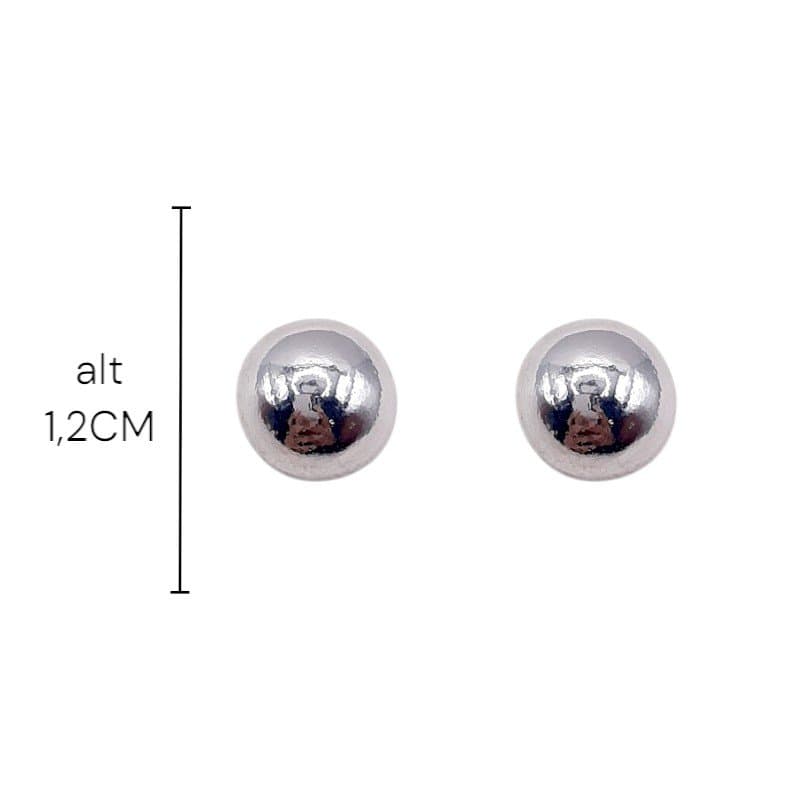 Brinco Meia Bola Lisa