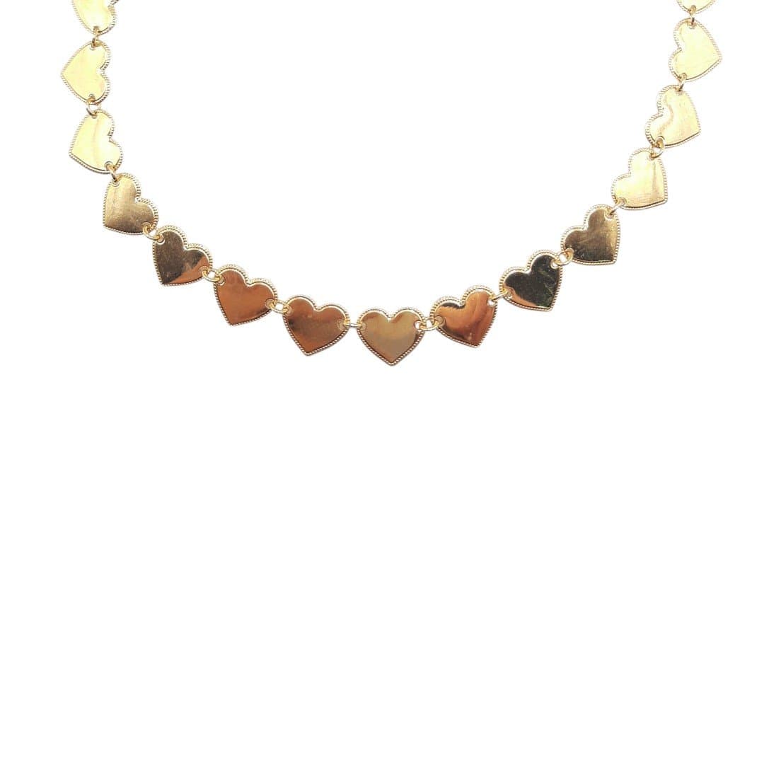Choker Coração Seguido