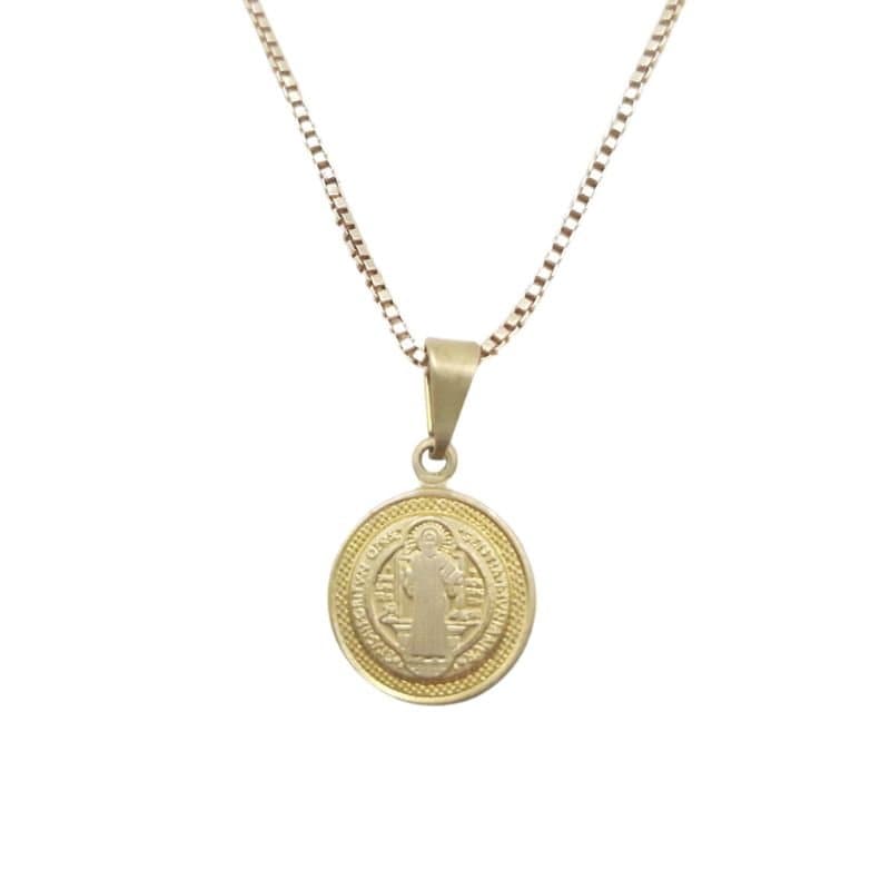 Pingente Medalha São Bento M miniatura 2