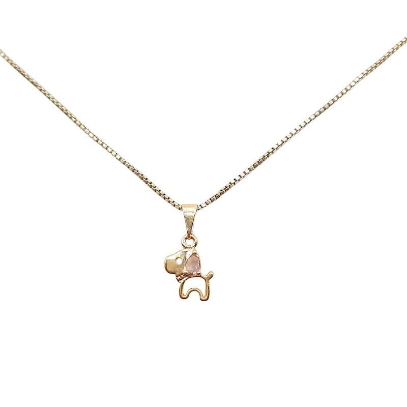 Pingente Cachorrinho Com Orelha De Gota miniatura 2