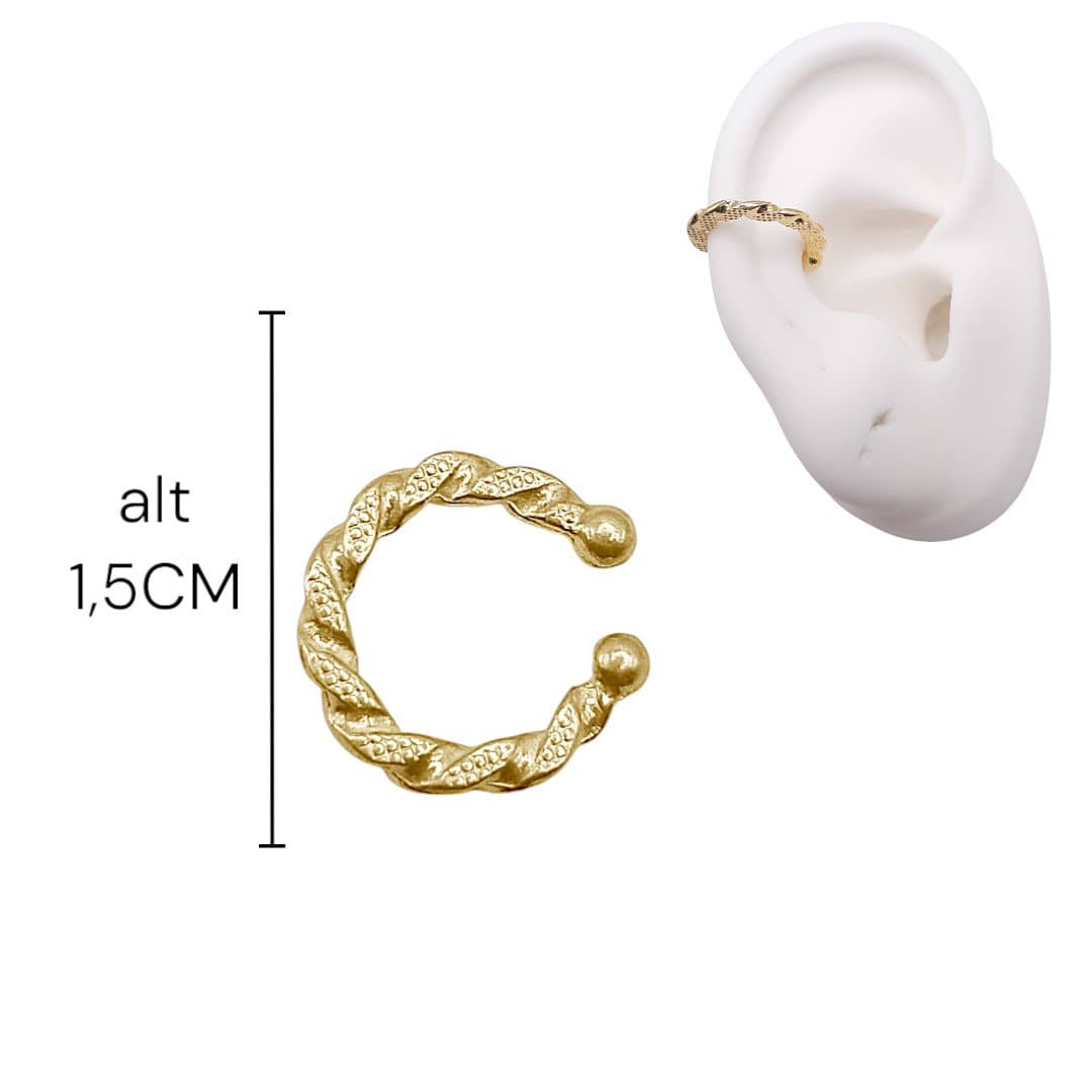 Brinco Piercing Fake Torcido