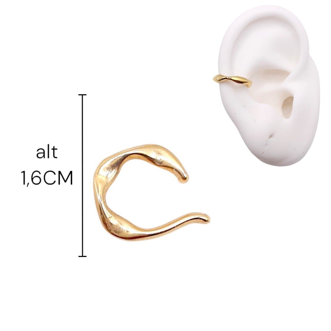 Brinco Piercing Fake Amassado