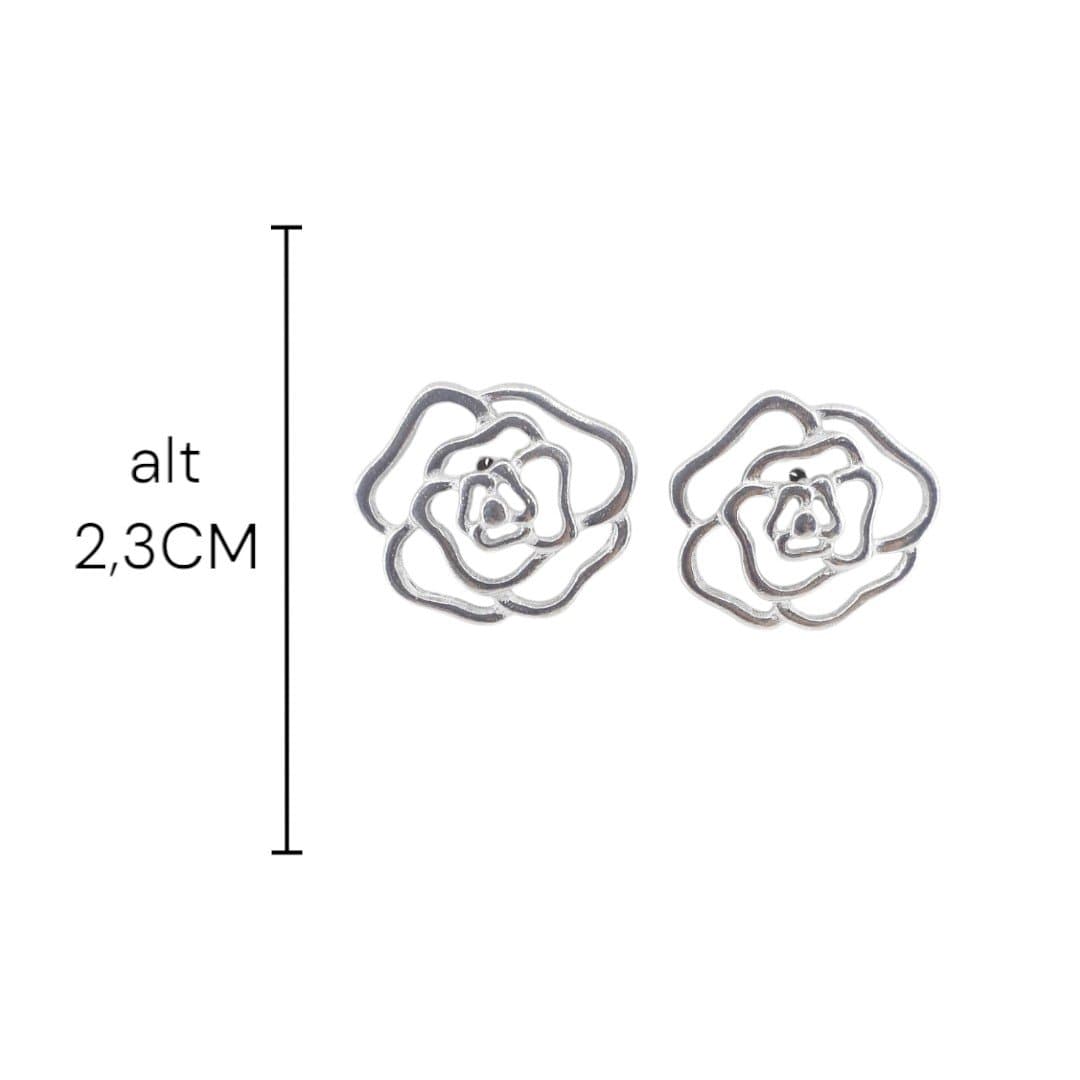 Brinco Rosa Vasada