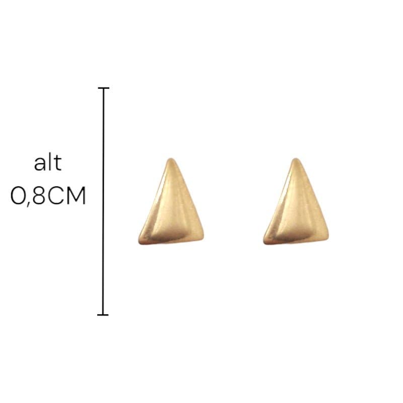 Brinco Triangulo Abaulado