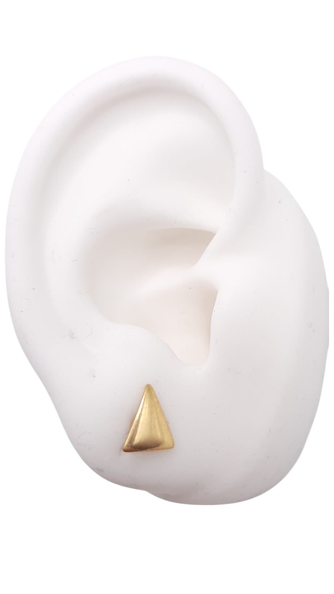 Brinco Triangulo Abaulado miniatura 2