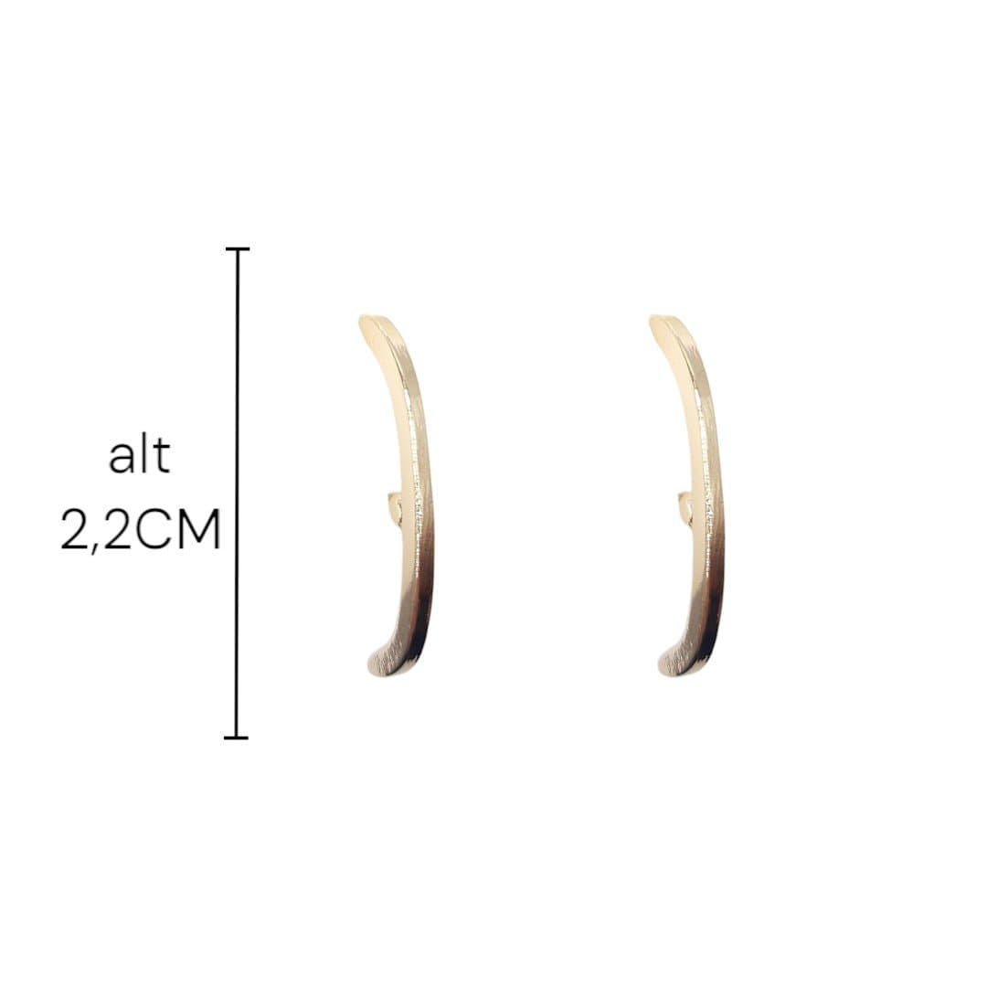 Brinco Ear Hook Liso Fino