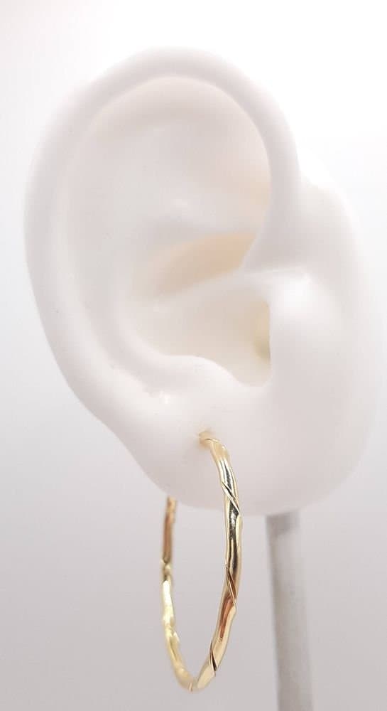 Brinco Argola Fio De Telefone Aspiral