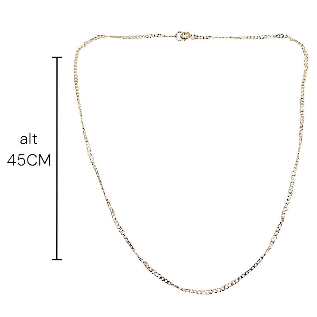 Corrente Grumet Fina 45cm miniatura 2