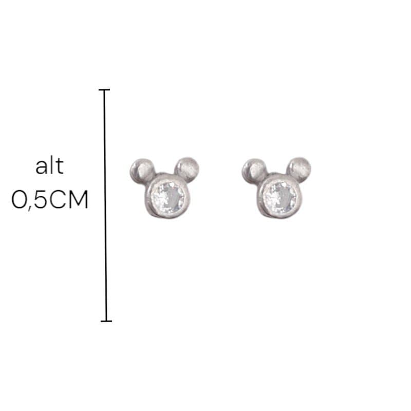 Brinco Carinha Baby Mickey