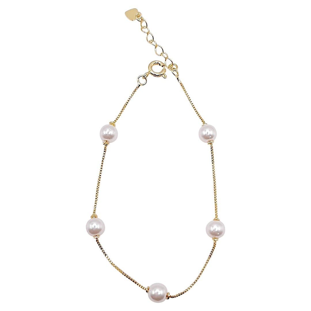 Pulseira Perolinhas 5mm.