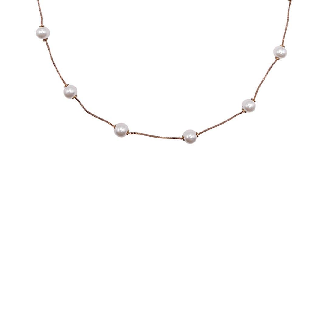 Colar Perola 40cms