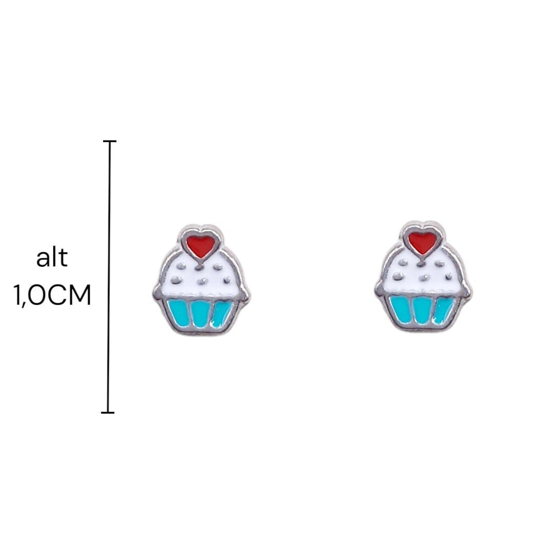 Brinco Cupcake Esmaltado