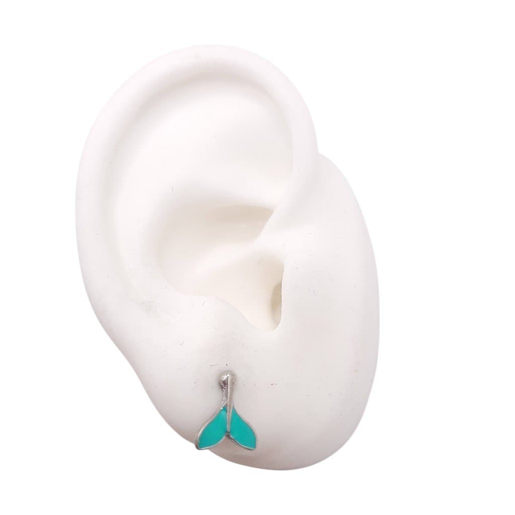 Brinco Rabo De Sereia Esmaltado miniatura 2