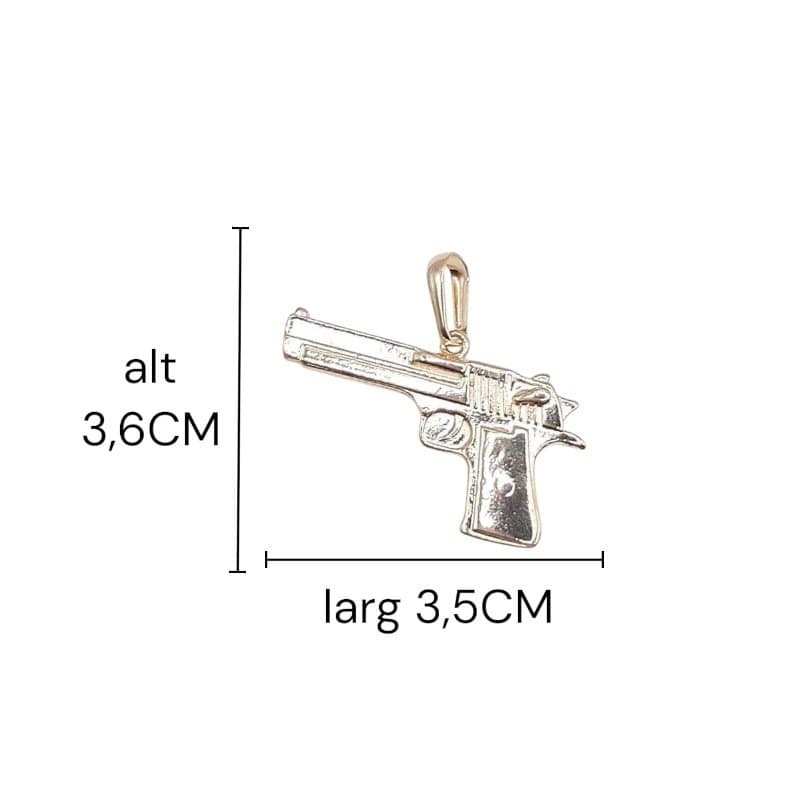 Pingente Revolver