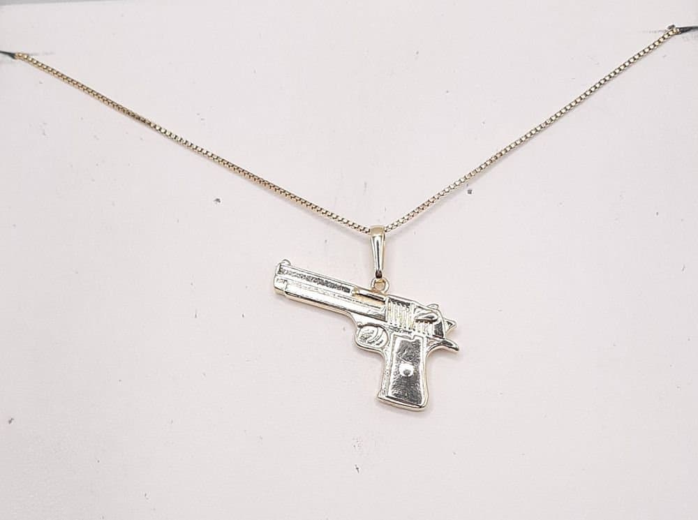 Pingente Revolver miniatura 2