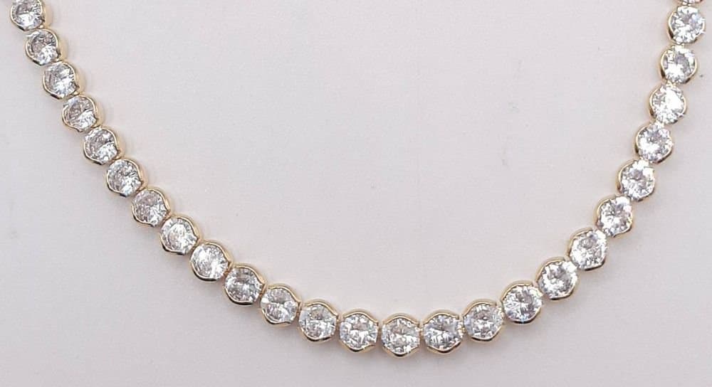 Choker Fio Cravação Ingleza-35cm miniatura 3