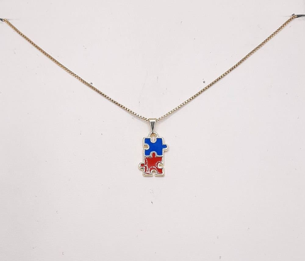 Pingente Autismo Esmaltado Nº2 miniatura 2