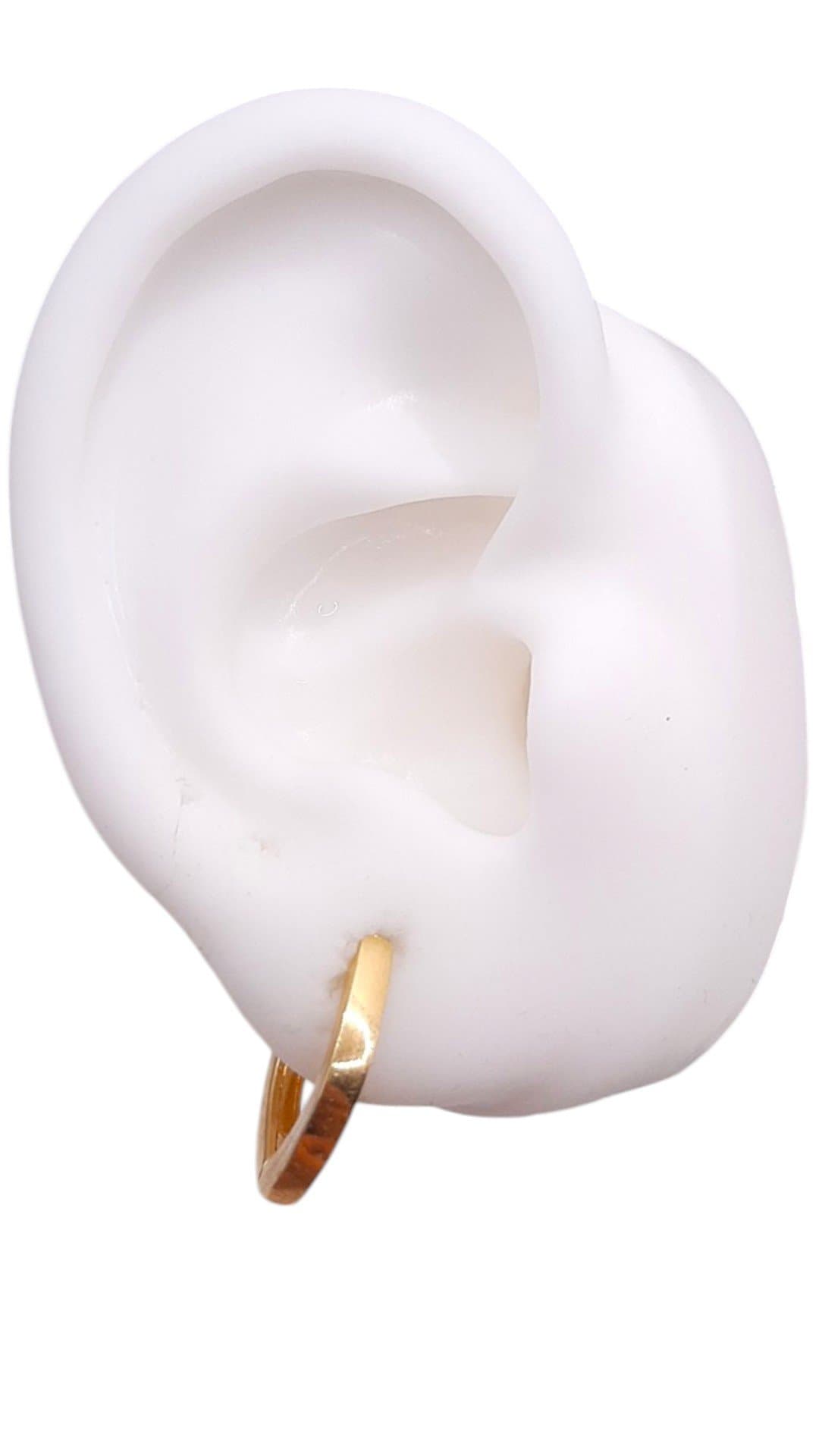 Brinco Argolinha Click Balão Nº3 miniatura 2