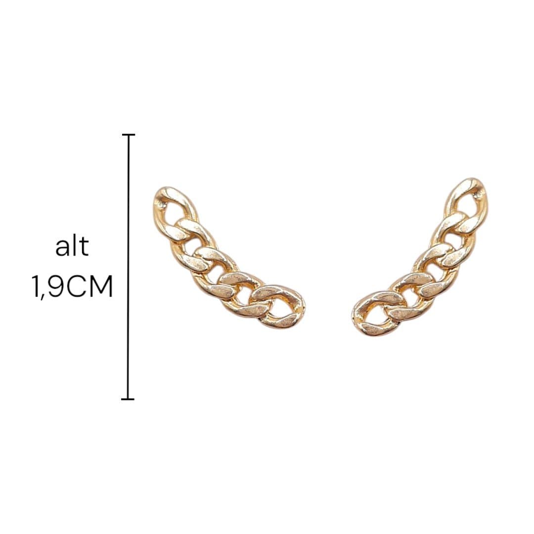 Brinco Ear Cuff Corrente