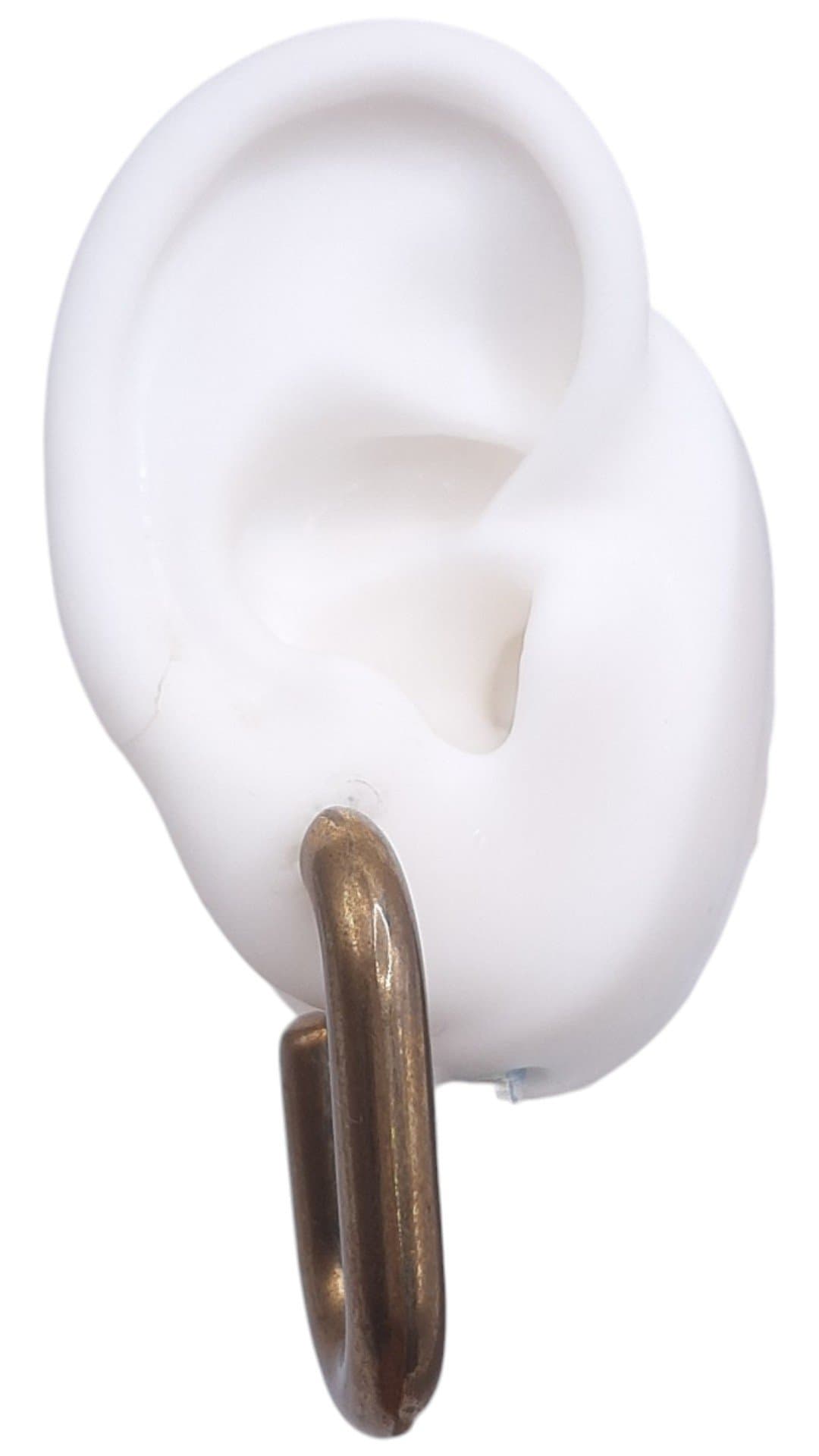 Brinco Argola Elo Oval Largo miniatura 3