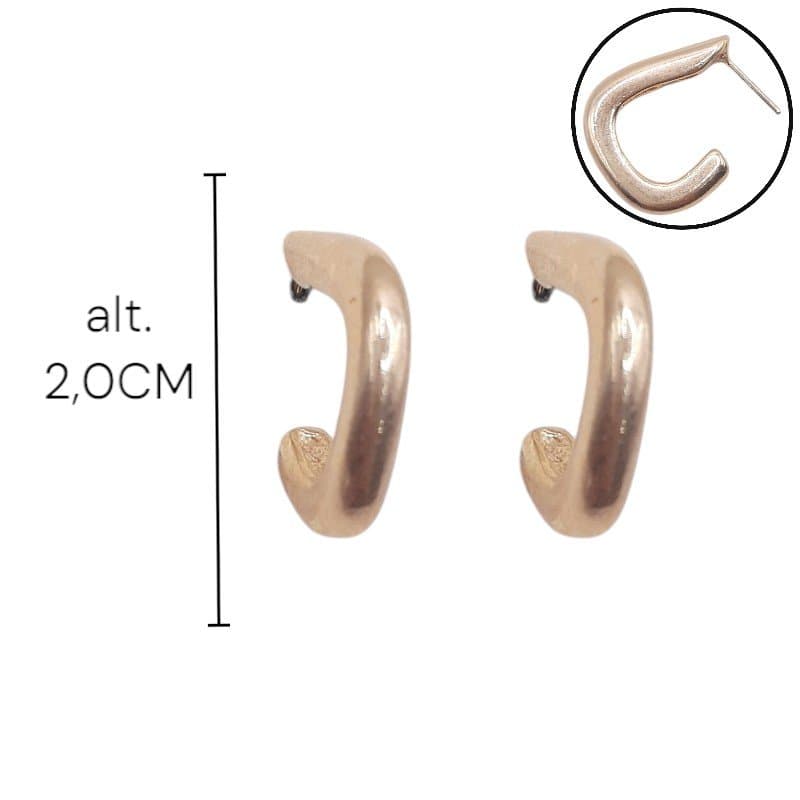 Brinco Argola Anzol Fio Grosso