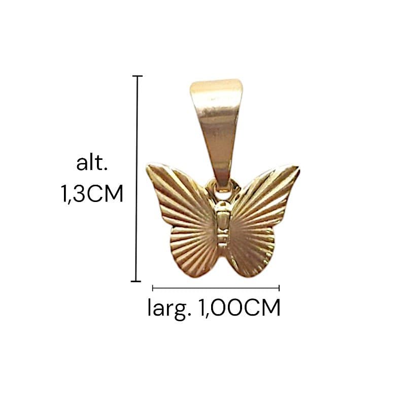 Ping.borboleta Fio Diamantado