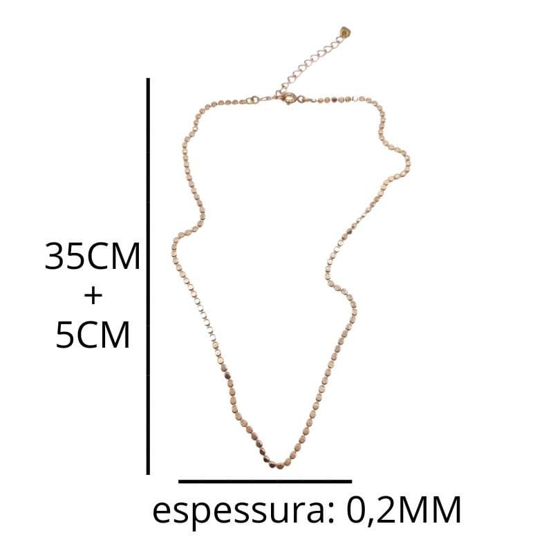 Choker Bolinhas Amassadas miniatura 3
