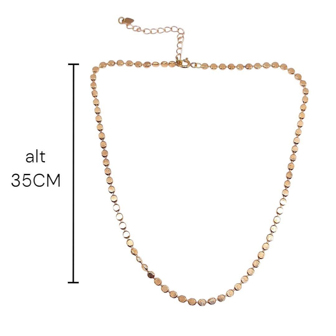 Choker Bolinhas Amassadas Média miniatura 3