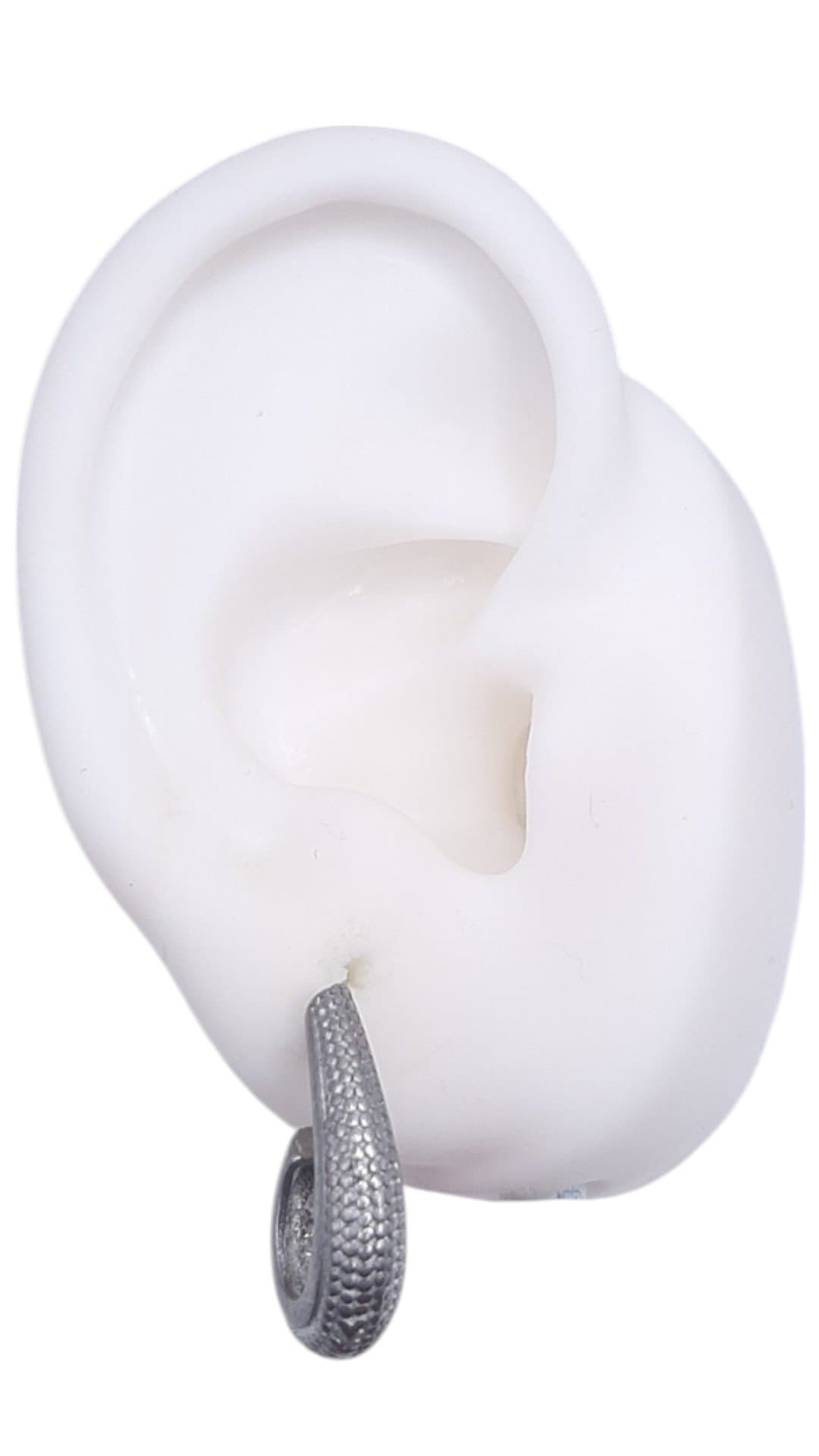 Brinco Argola Gota Craquelada miniatura 2