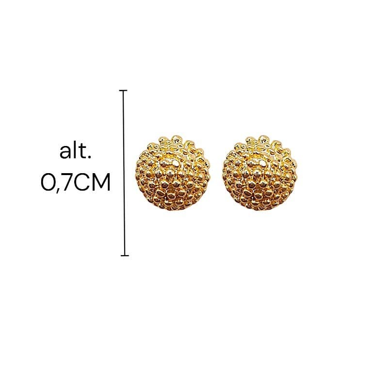 Brinco Meia Bola Pipoca Nº3