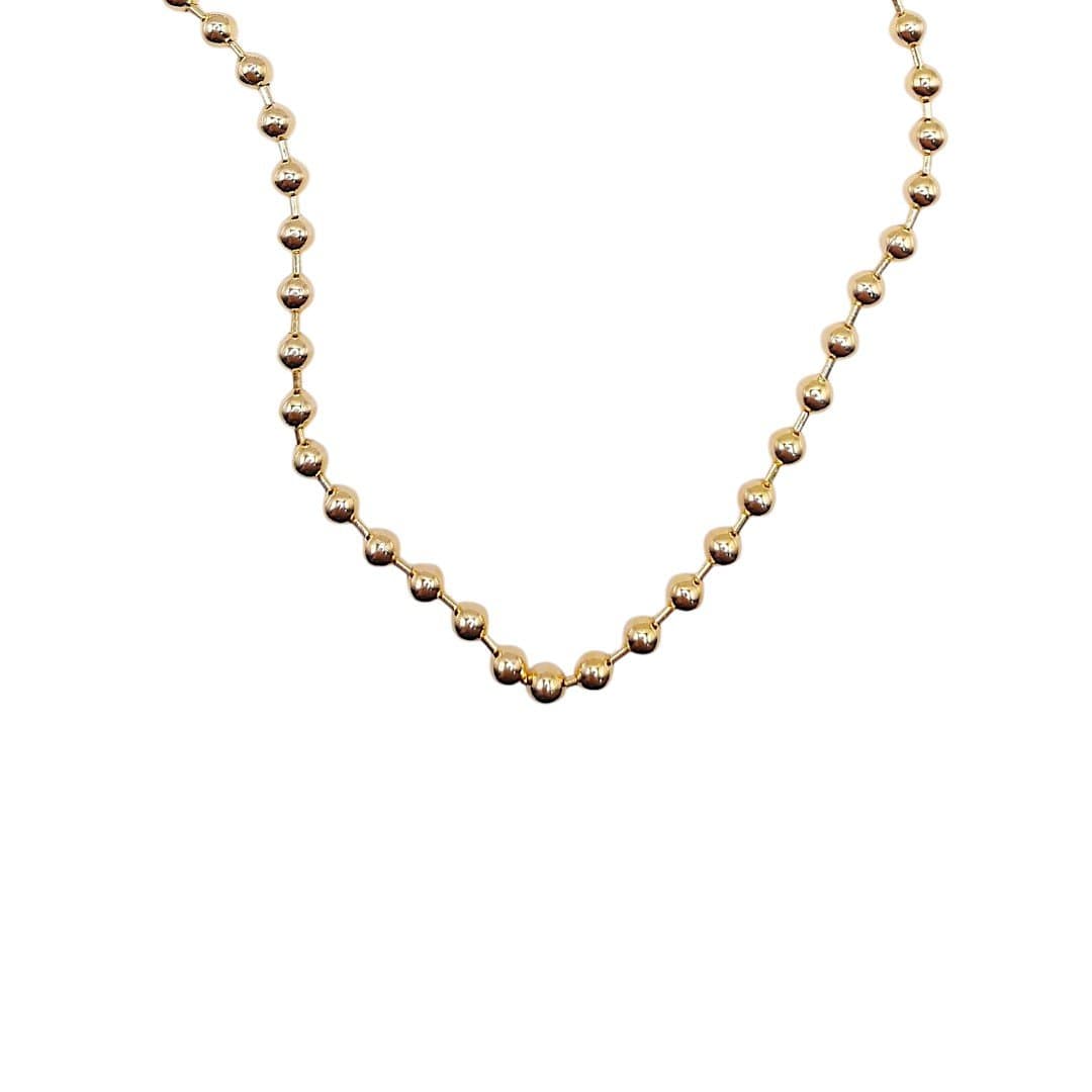 Choker Bolinha 5mm.