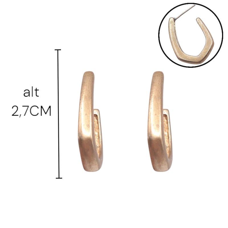 Brinco Argola Gota