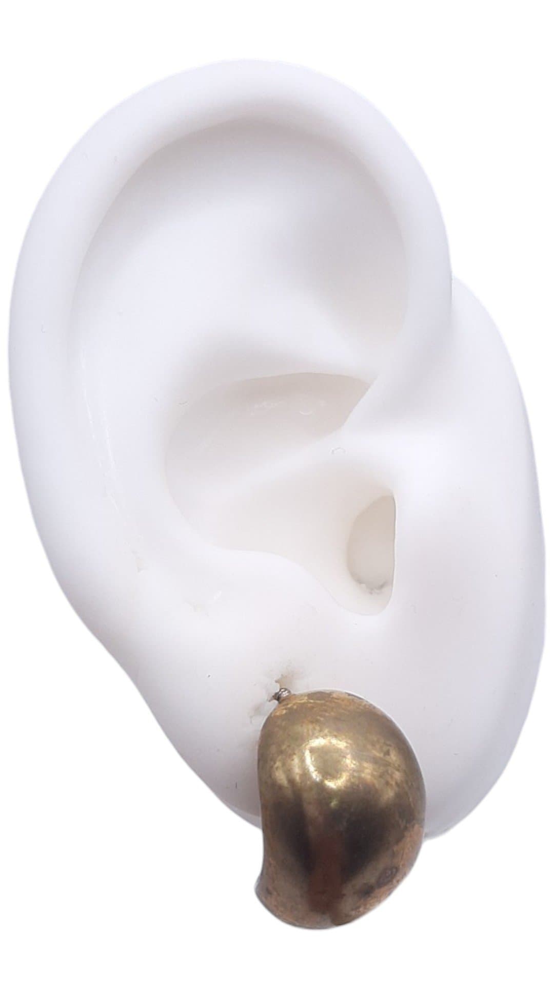 Brinco Oval Abaulado miniatura 2