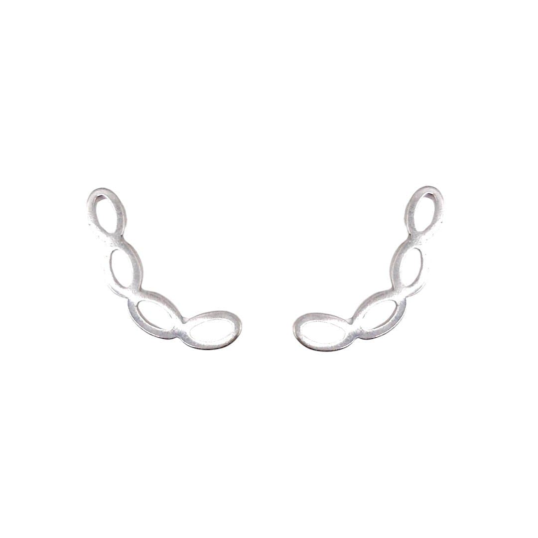 Brinco Ear Cuff 4 Elos Ovais