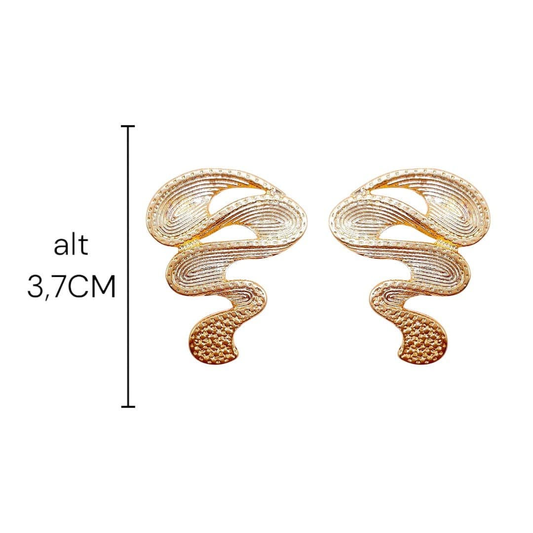 Brinco Zig Zag Grande miniatura 2