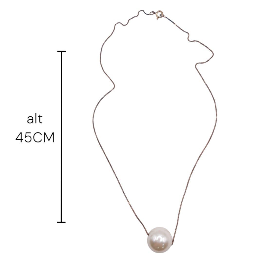 Colar Perola Passante 14mm miniatura 3