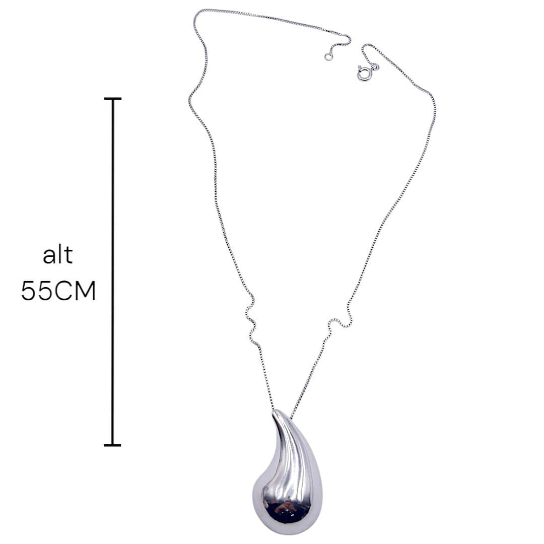 Colar Gota Em Vírgula Tam. G miniatura 2