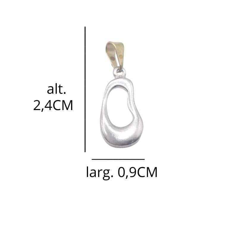 Pingente Gota Orgânica P.