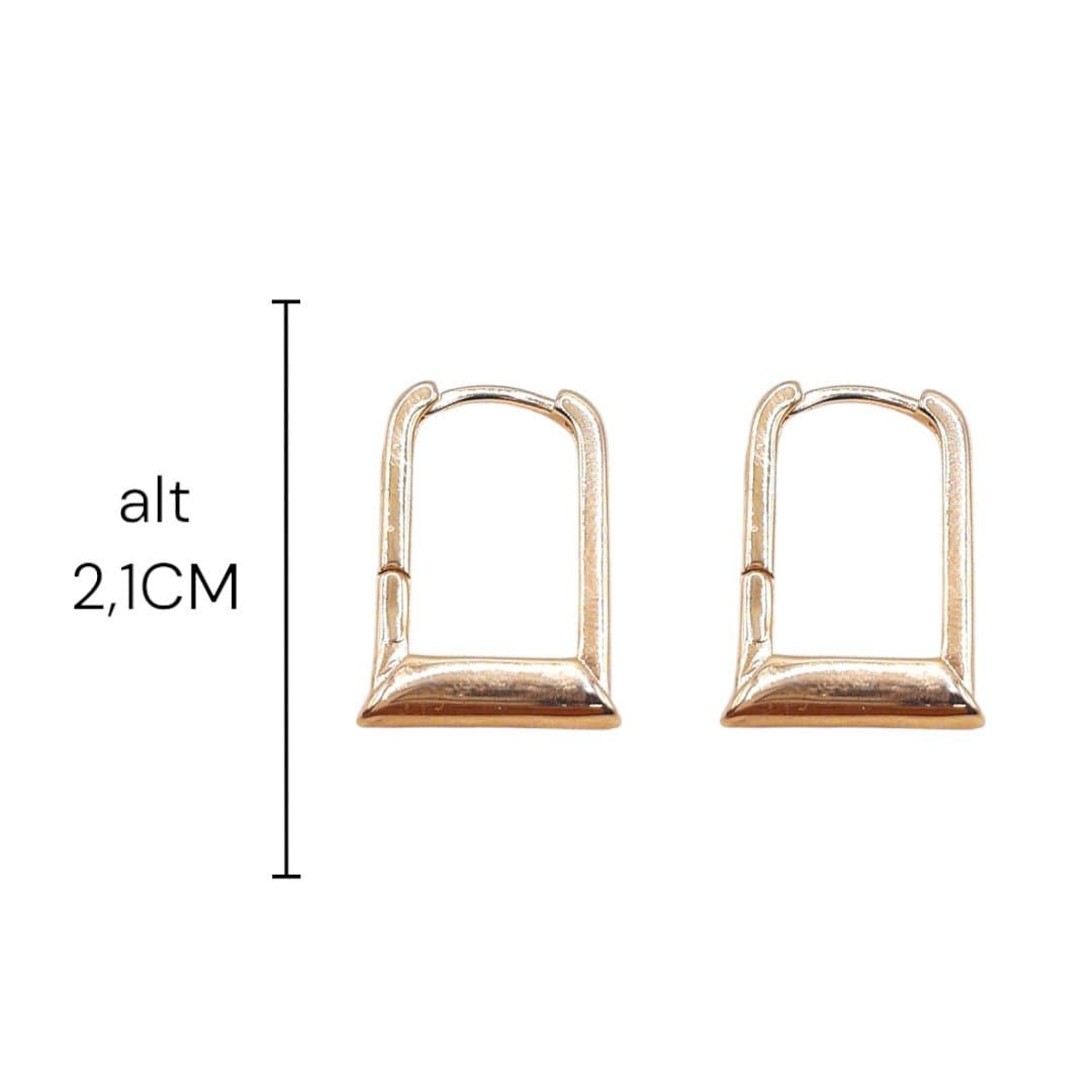 Brinco Argolinha Click Balanço miniatura 2
