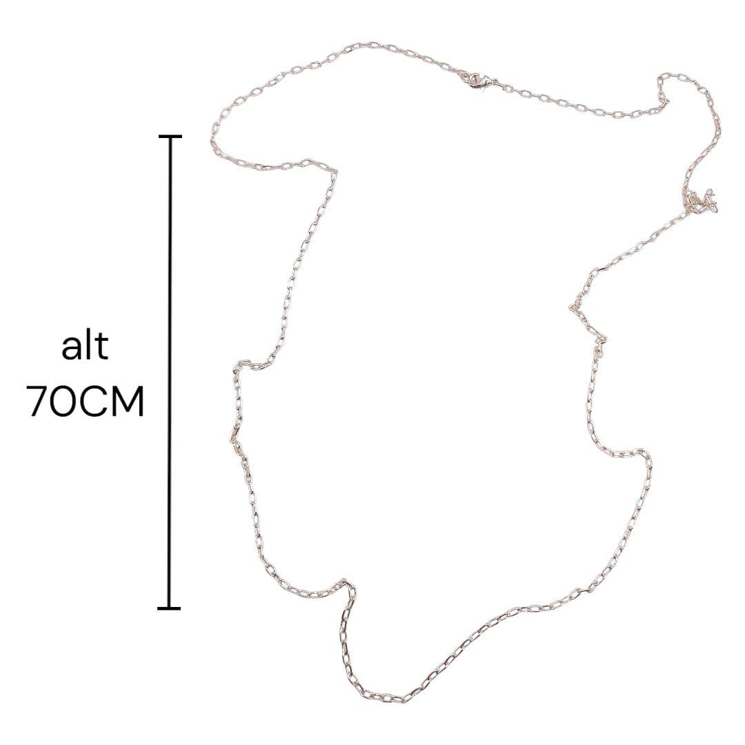 Corrente Cartier Fininha 70cms miniatura 3