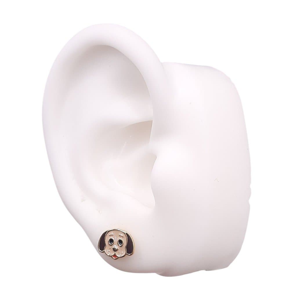 Brinco Cabeça De Cachorro Para Resina miniatura 2
