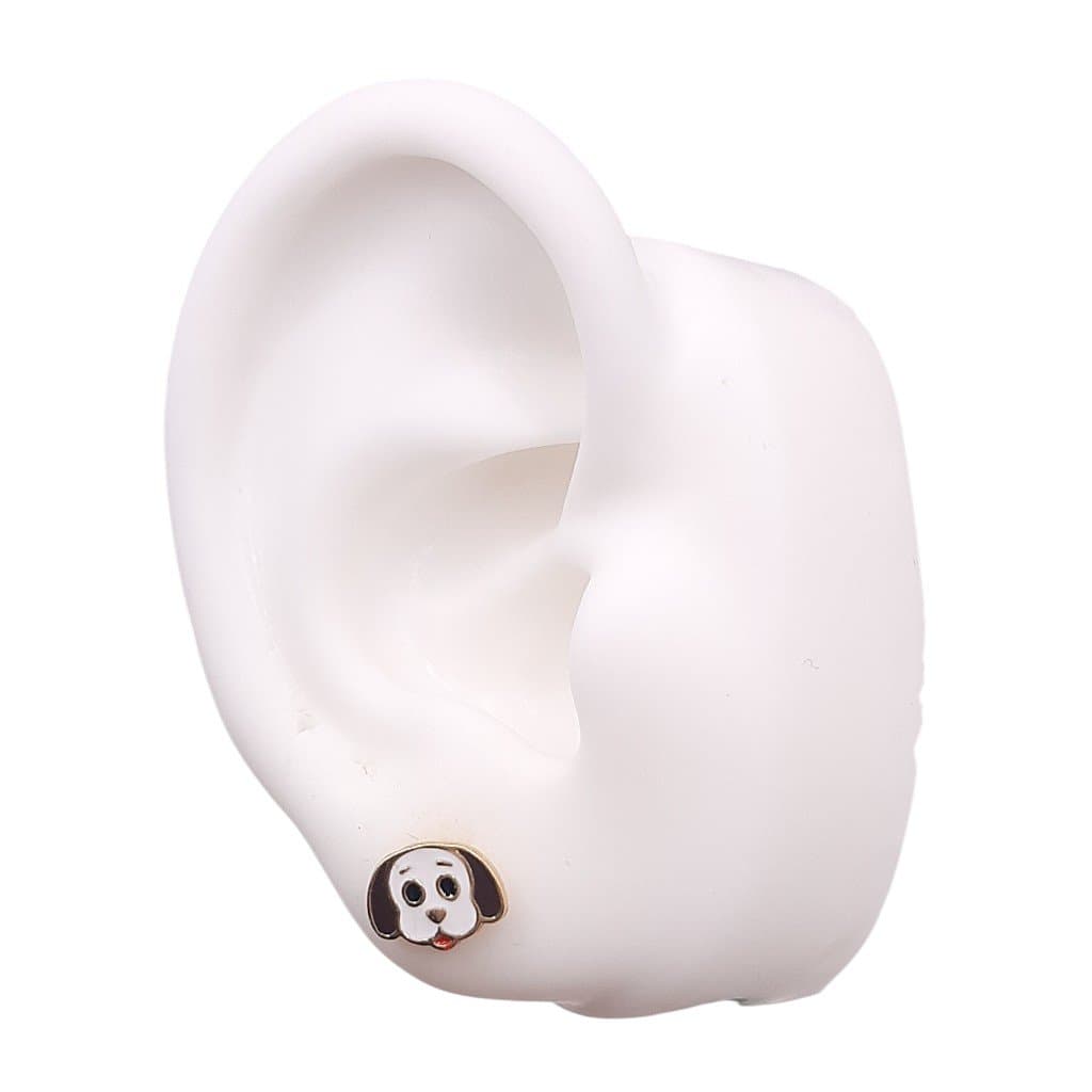 Brinco Cabeça De Cachorro Para Resina miniatura 3