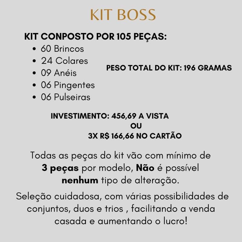 Kit Boss miniatura 3
