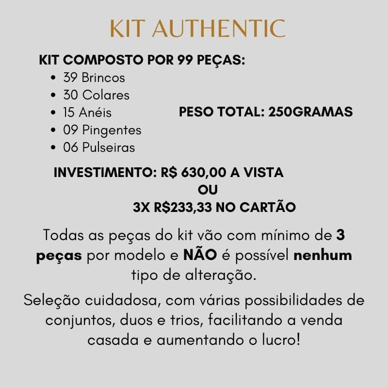Kit Authentic miniatura 3