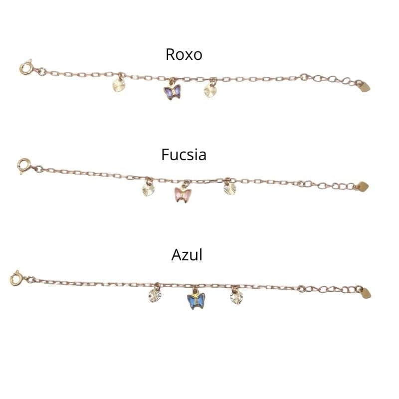 Puls. Infantil Borboleta E Corações miniatura 2