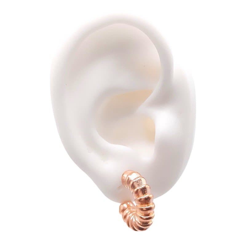 Brinco Argola Abs Baby Frisada miniatura 2