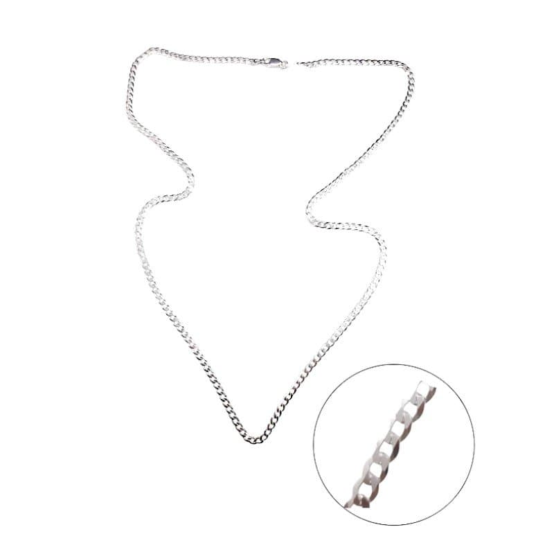 Corr. Groumet 3mm 60cm Prata 925 miniatura 2