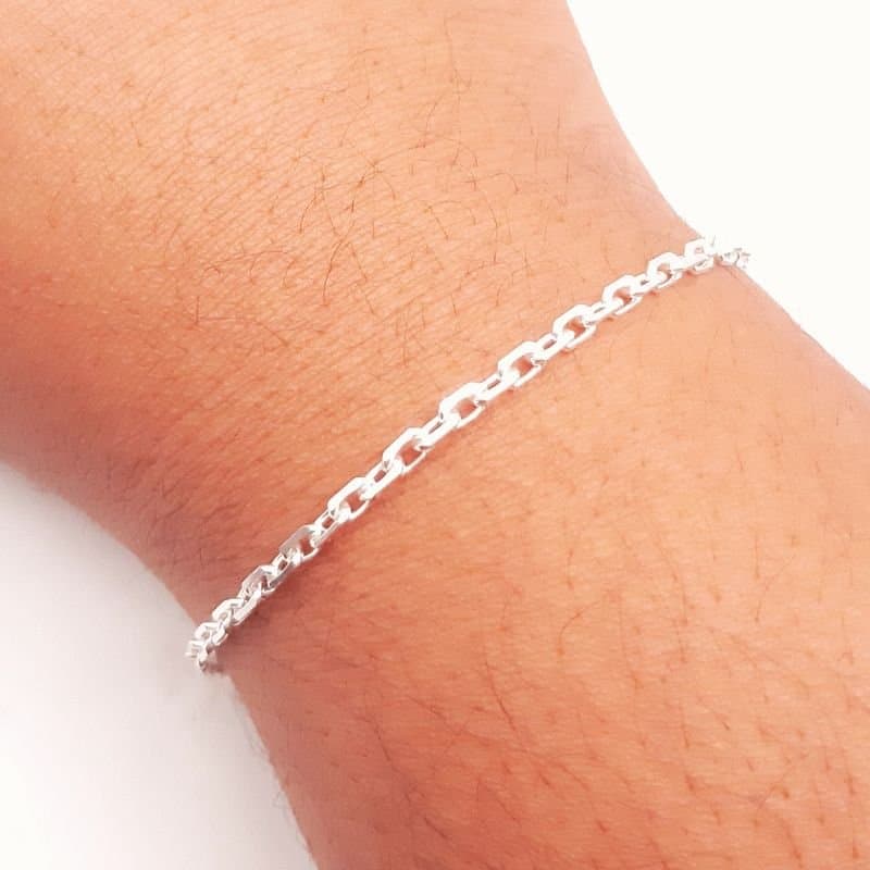 Pulseira Cartier 20cm Prata 925 miniatura 2