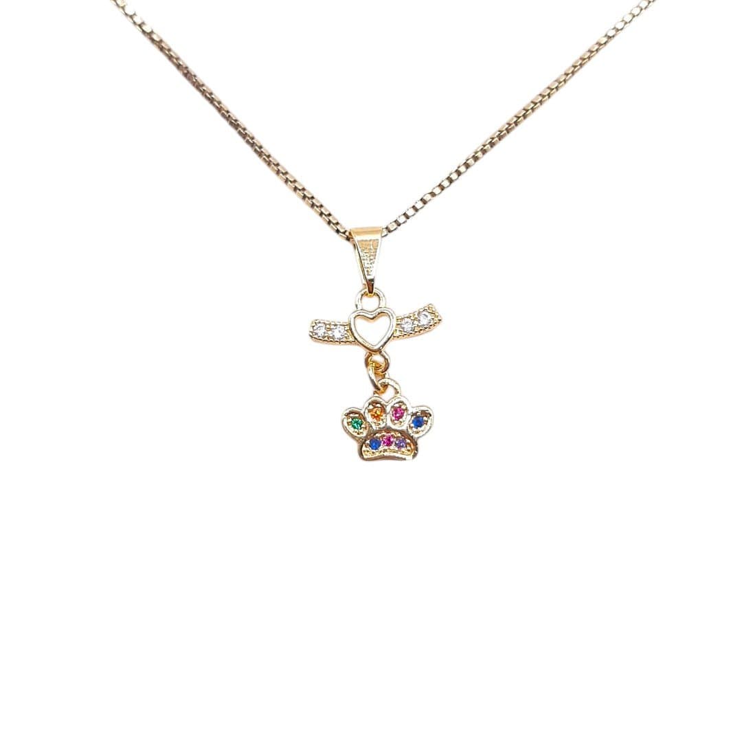 Pingente Canga Com Pata Cravejada miniatura 2